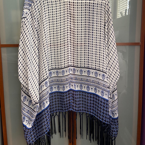 Dynamite Indian Style Print Kimono - Picture 2 of 2